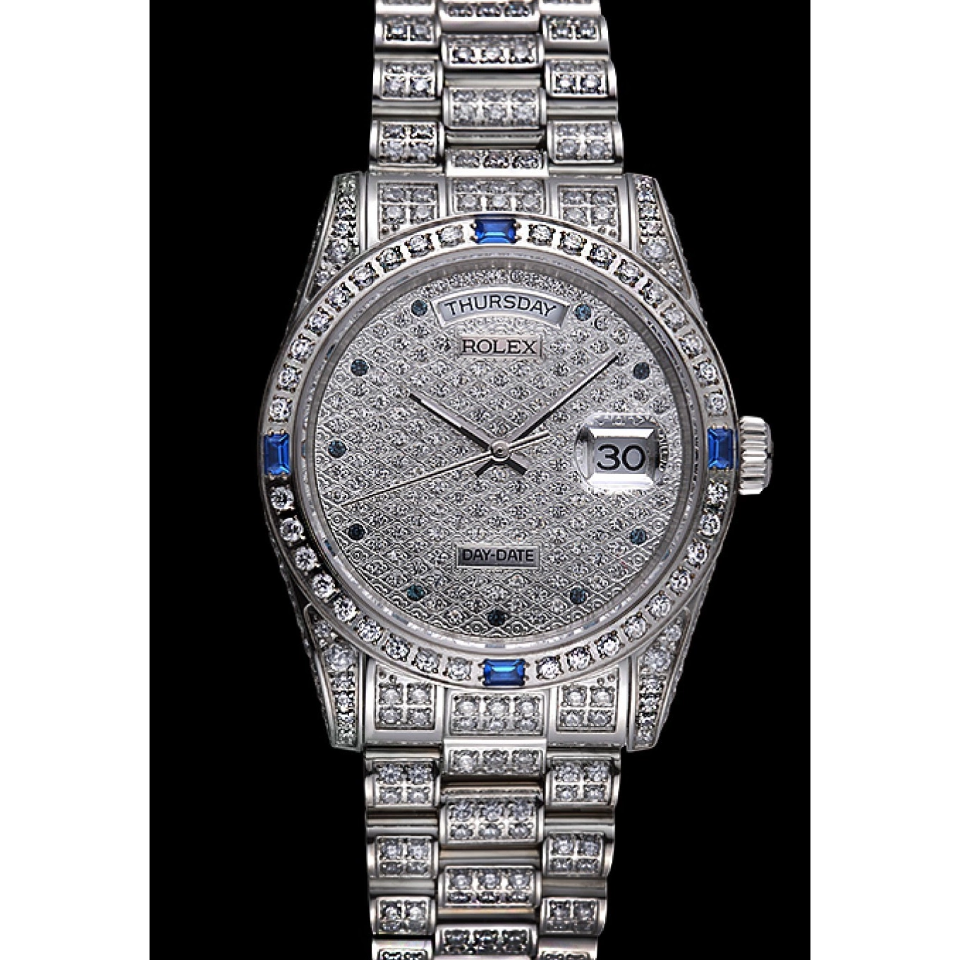 Rolex copies cheap Swiss Rolex 621613 Day-Date Diamonds-srl183 0531